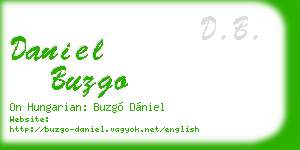 daniel buzgo business card